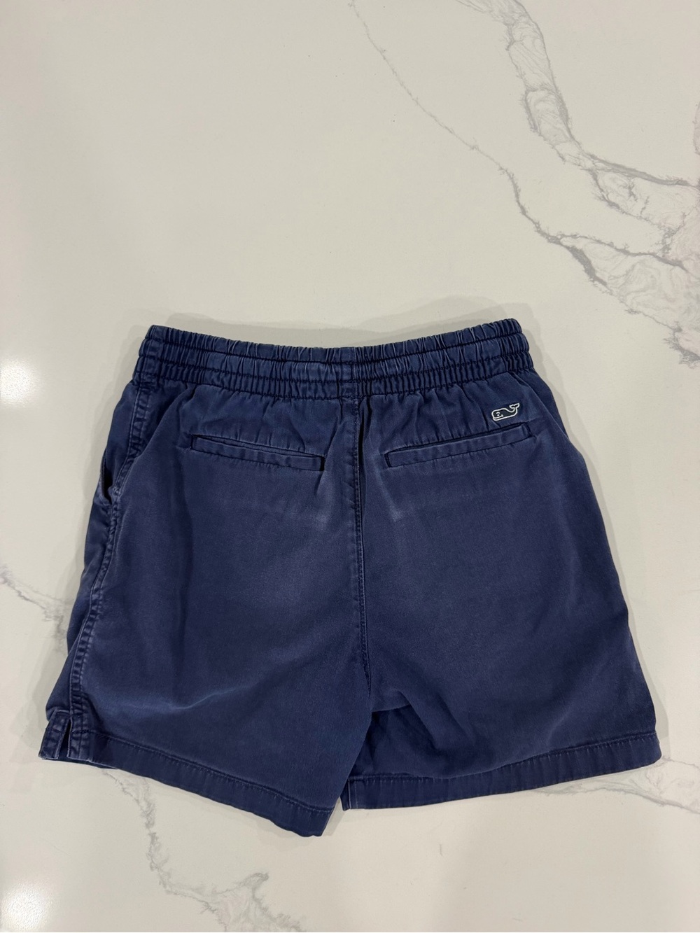 Vineyard Vines Boys Pull-On Chino Shorts Navy Blue Size 10